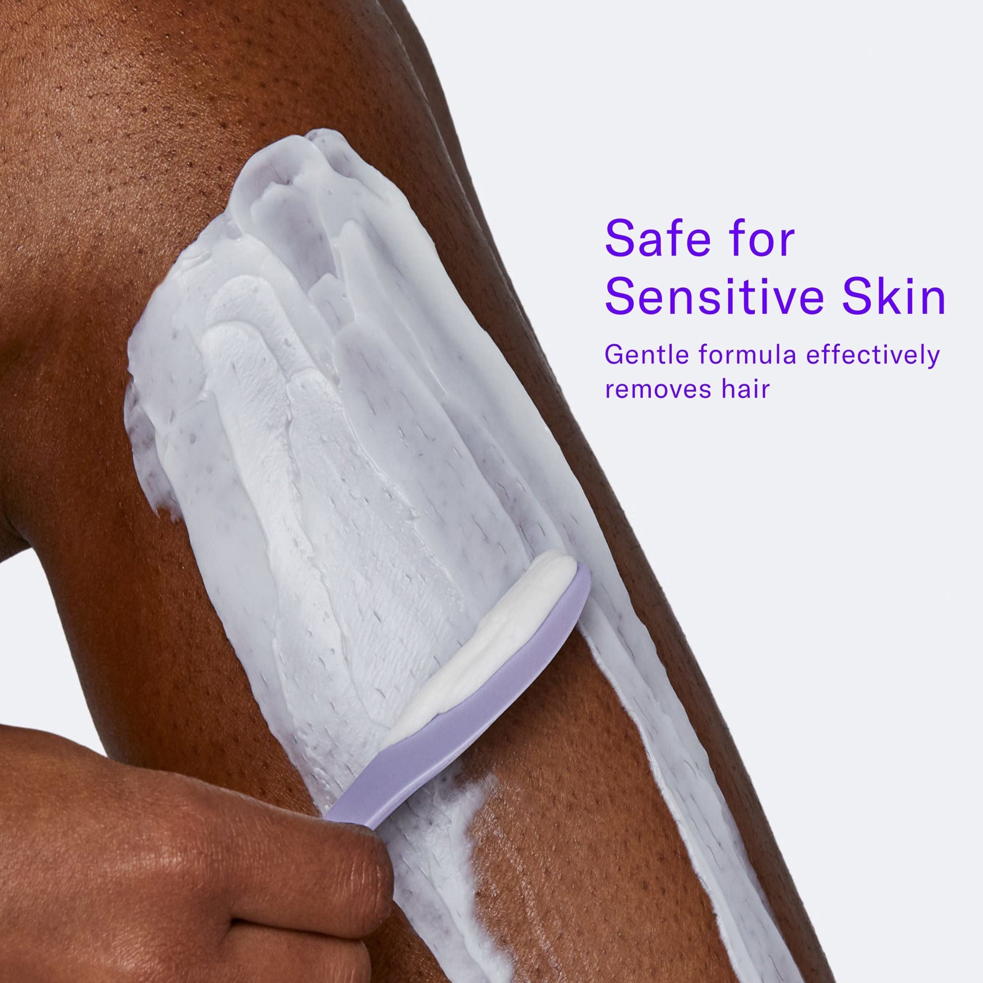 Flamingo Body Hair Removal Cream with Spatula Applicator