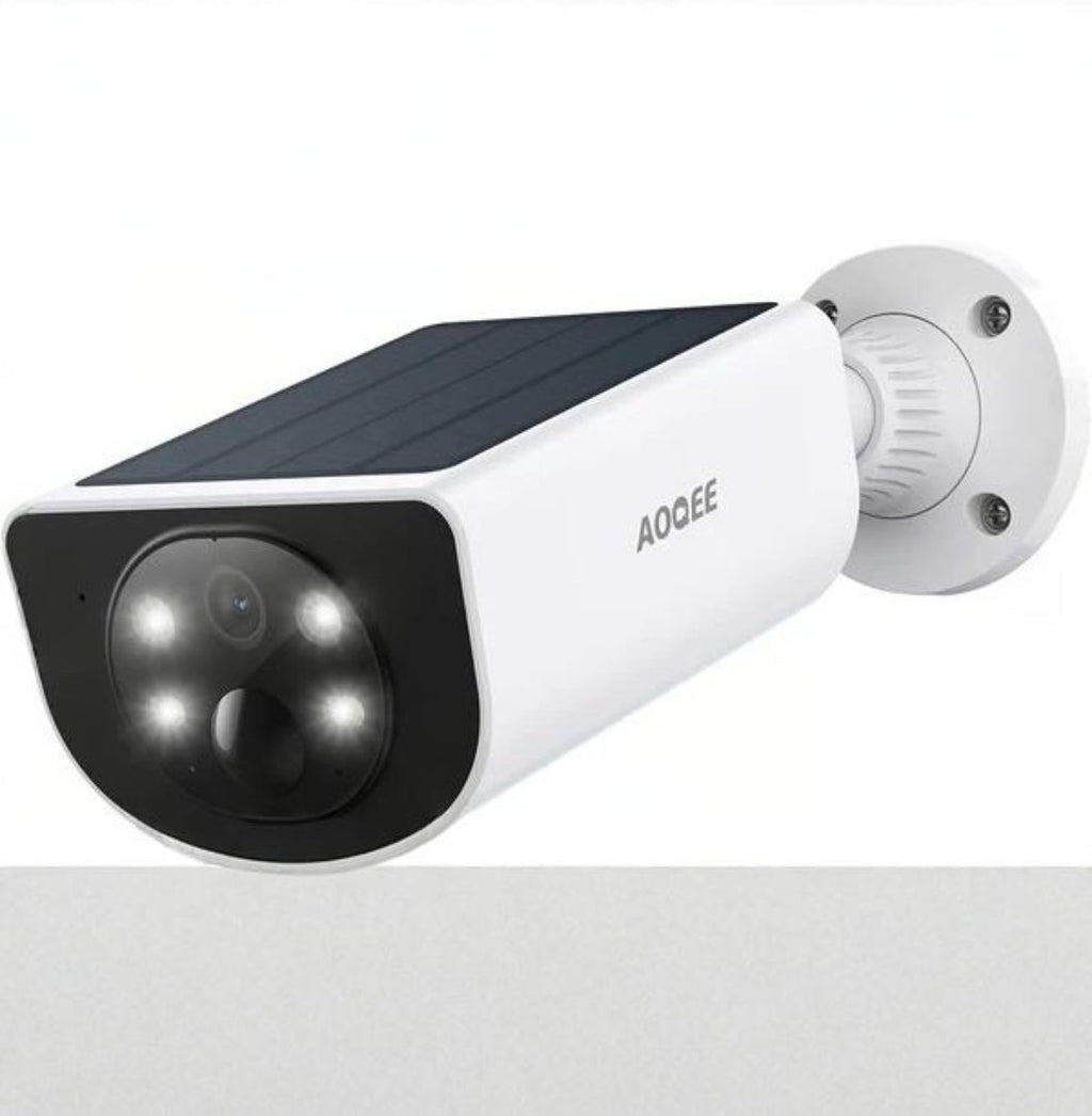 Aoqee SolarGuardâ„¢ 2K Outdoor Security Camera