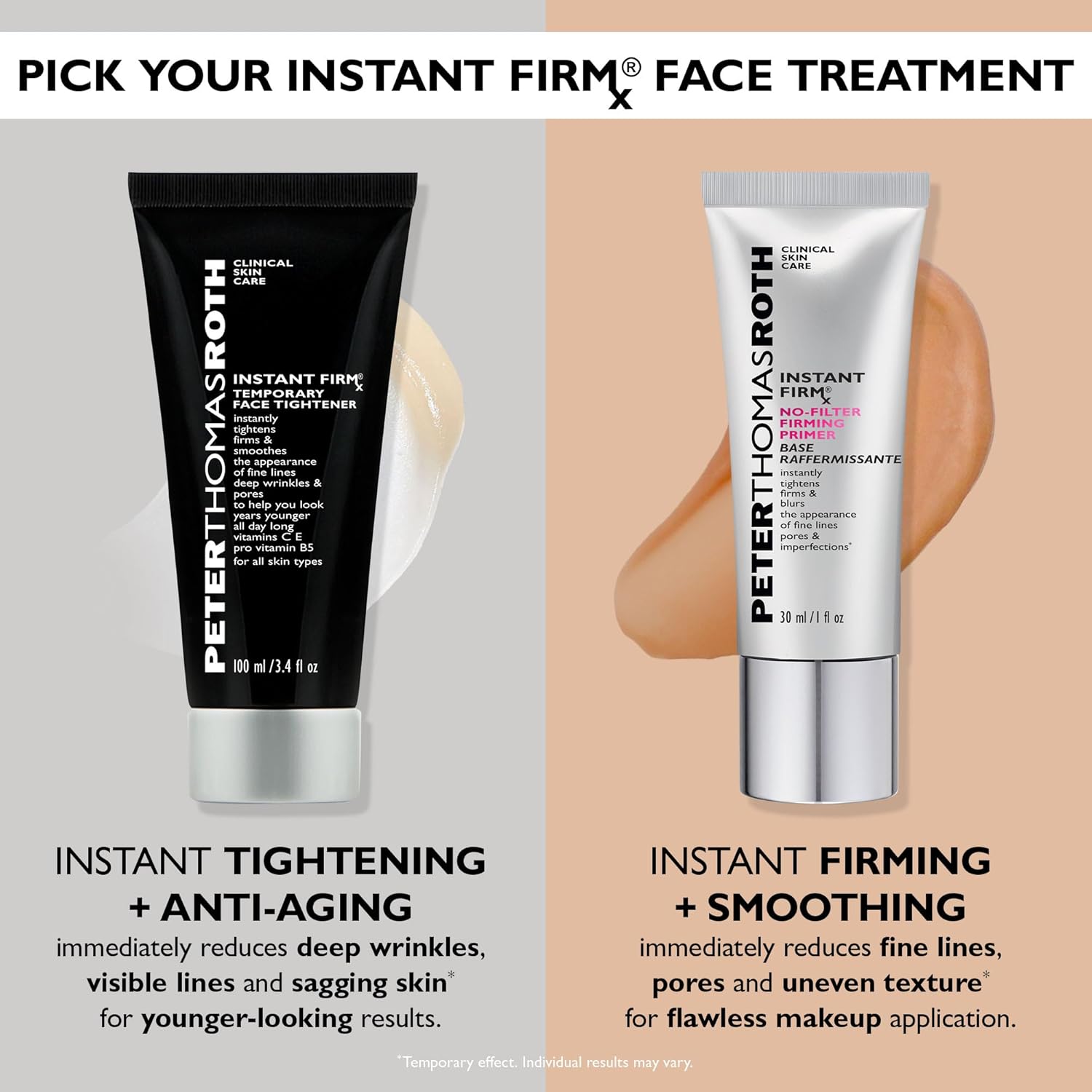 Peter Thomas Roth | Instant FIRMxÂ® Temporary Face Tightener | Firm and Smooth the Look of Fine Lines, Deep Wrinkles and Pores