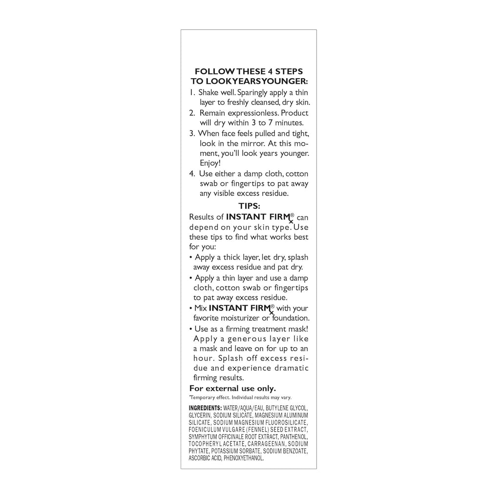 Peter Thomas Roth | Instant FIRMxÂ® Temporary Face Tightener | Firm and Smooth the Look of Fine Lines, Deep Wrinkles and Pores