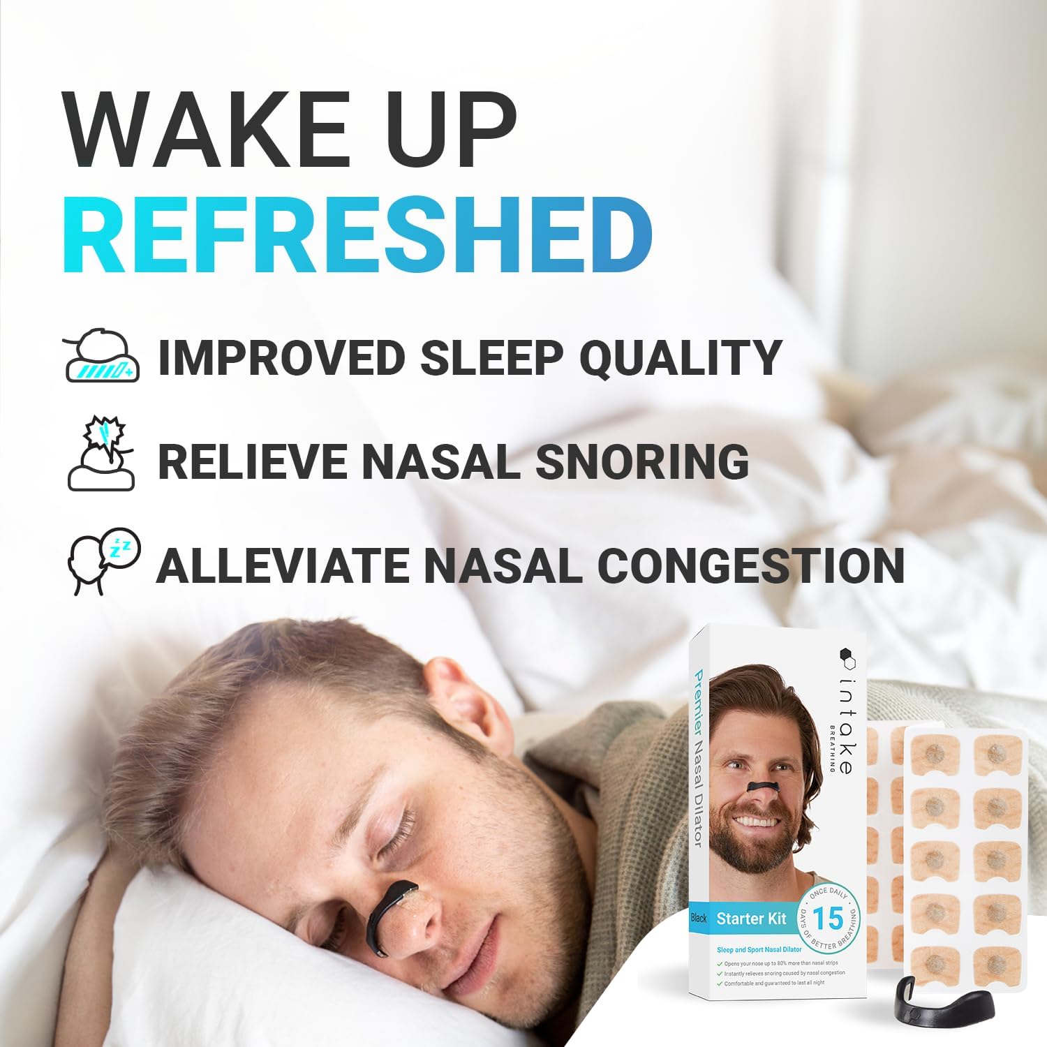 Zavinoxâ„¢ Intake Nasal Breathing Aid Starter Kit