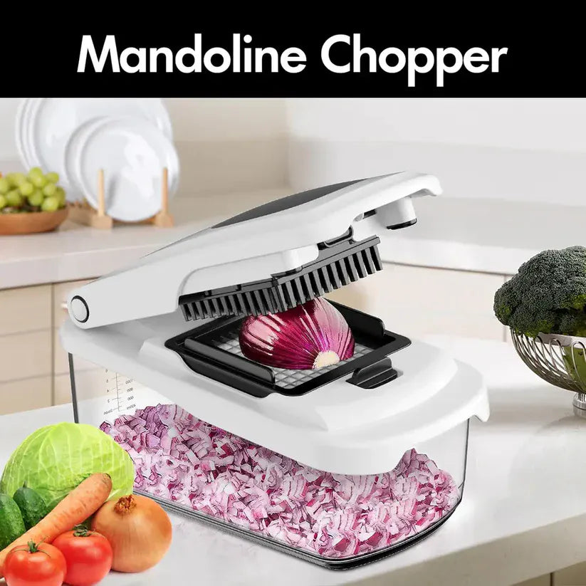 SlicePro™ Premium Vegetable Chopper & Dicer with Multi-Blade System