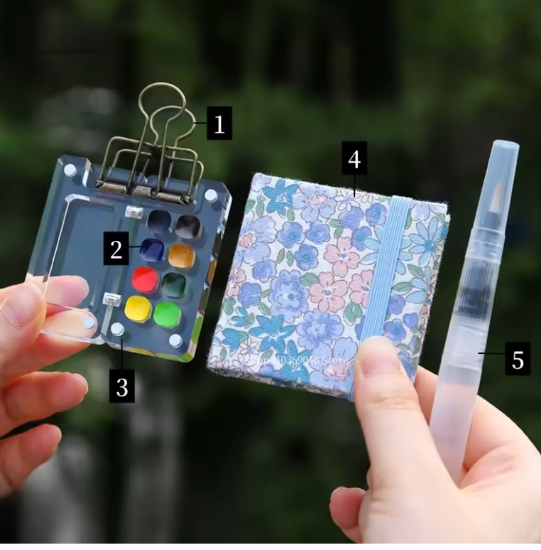 Zavinoxâ„¢ Portable Watercolor Palette