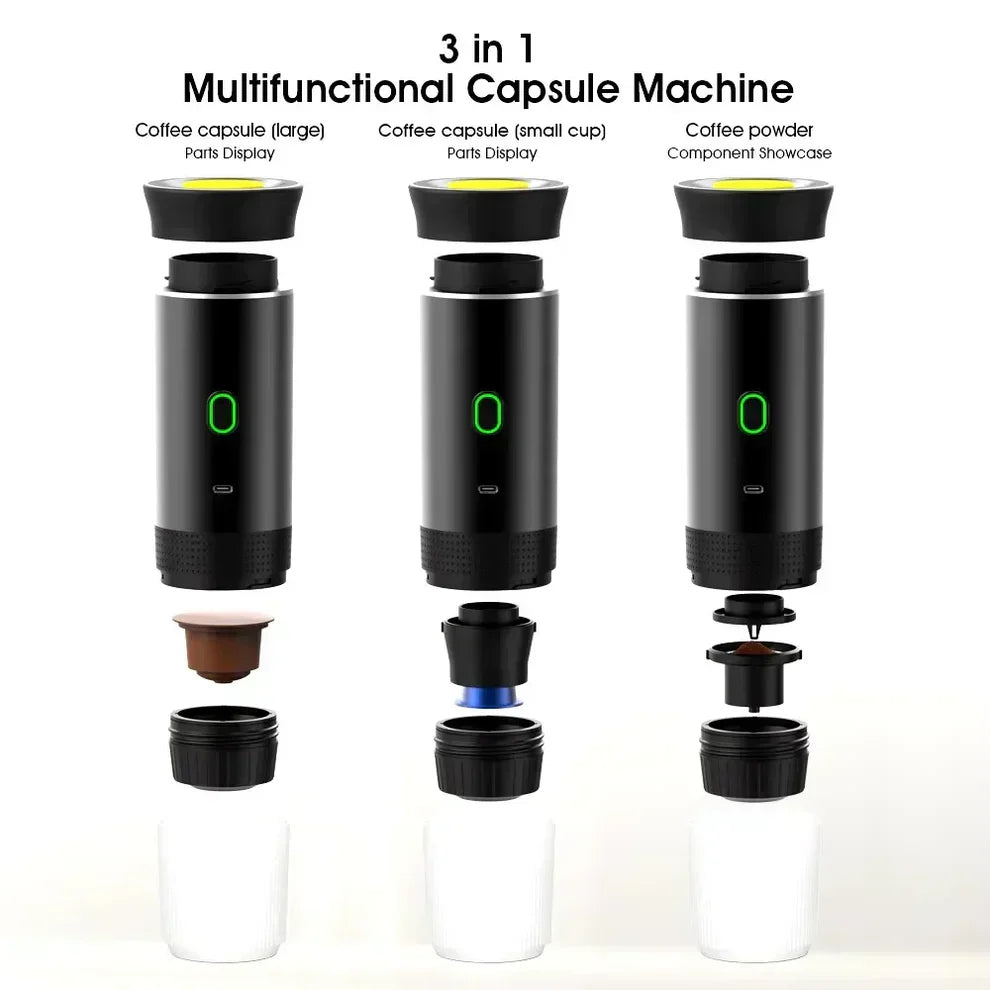Zavinox BrewMate 3-in-1 Portable Espresso Maker